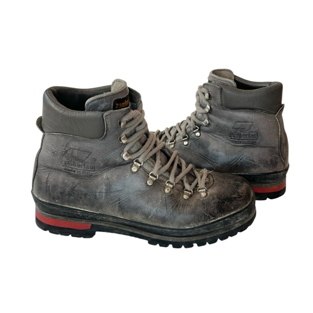 Zamberlan Men's Gray Rugged Hiking Boots